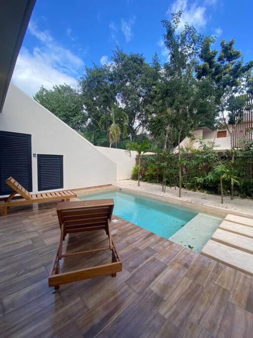 ¡New Villa 4Br With Priv Jacuzzi! Tulum Exterior foto